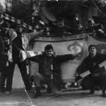 80-ті. Перший ряд зліва - Портос