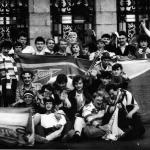 Зустріч киянами фенів пітерського Зеніту. 1986