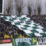 Карпати Львів - Динамо Київ [15/03/2008] 21 тур ЧУ: Трибуна Карпат