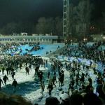 Забіг на поле після матчу Динамо Київ - Металург Запоріжжя [04/03/2007] 17 тур ЧУ