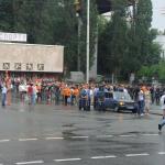 Динамівський фанатський марш у Києві перед матчем Шахтар - Динамо [27/05/07] Фінал КУ 