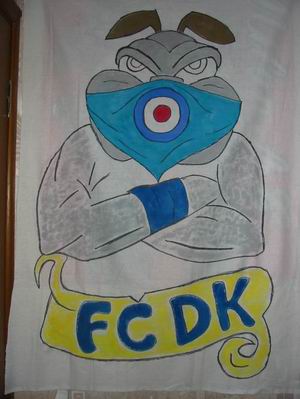 FCDK з псом і розою на поясі