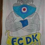FCDK з псом і розою на поясі