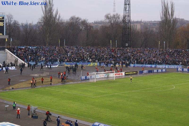 Дніпро - Динамо Київ [02/03/2008] 19 тур ЧУ - Трибуна Дніпра