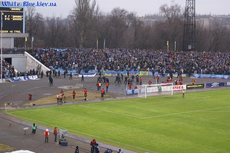 Дніпро - Динамо Київ [02/03/2008] 19 тур ЧУ - Трибуна Дніпра