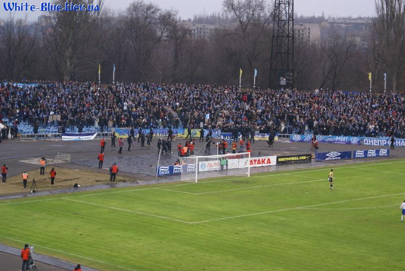 Дніпро - Динамо Київ [02/03/2008] 19 тур ЧУ - Трибуна Дніпра